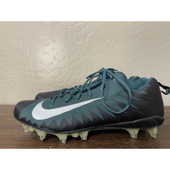 NEW Men's Nike Alpha Menace Black Green 918187-024 Football Cleats